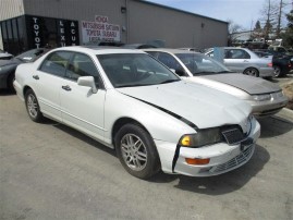 2002 MITSUBISHI DIAMANTE LS, 3.5L AUTO, COLOR WHITE, STK 153709